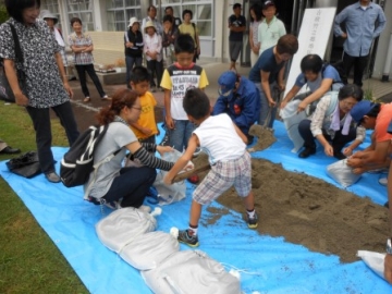 写真：総合防災訓練