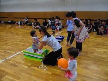 写真：どんぐり運動会