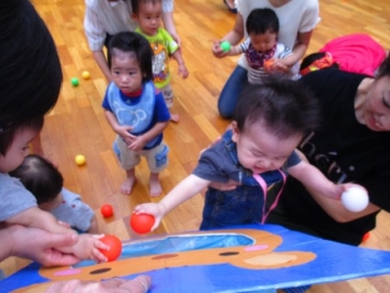 写真：どんぐり運動会