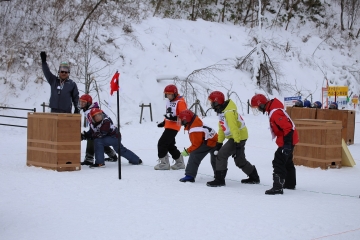 写真：豊根村雪合戦