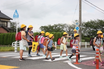 写真：夏の交通安全運動