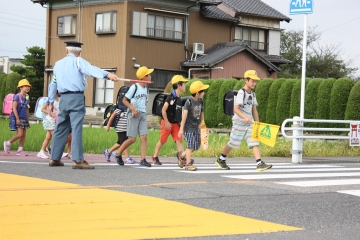 写真：夏の交通安全運動