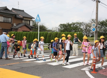 写真：夏の交通安全運動