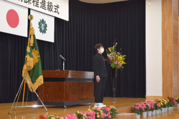 写真：入学式