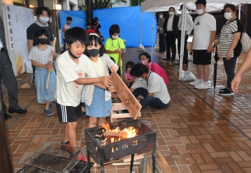 写真：飛島村聖火フェスティバル