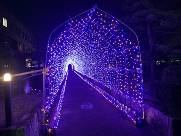 写真：イルミネーション「Tobishima Lights」