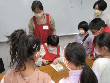 写真：１日図書館満喫体験