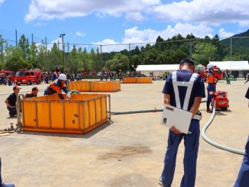 写真：第６８回愛知県消防操法大会