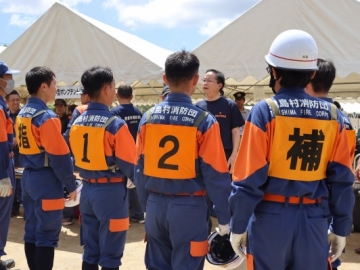 写真：第６８回愛知県消防操法大会