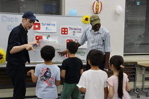 写真:英語教室 特別企画の様子1