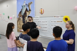 写真:英語教室 特別企画の様子2