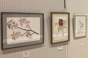 写真：墨翔会作品展示