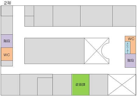 イラスト：2階平面図