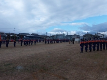 写真：飛島村消防団観閲式3