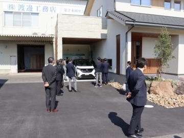 写真：災害時における電気の提供に関する協定書締結式4