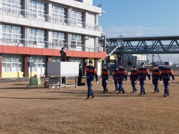 写真：飛島村消防団観閲式5