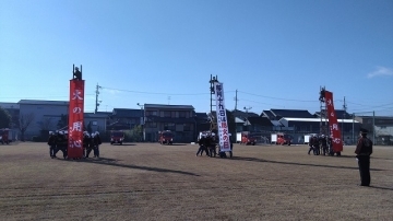 写真：飛島村消防団観閲式9