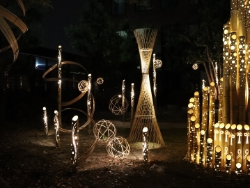 写真：竹あかり「Tobishima　Lights」4