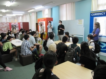 写真：中学3年イングリッシュキャンプ2