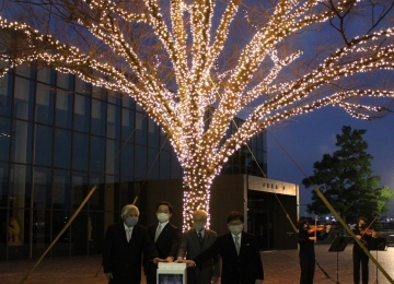 写真：イルミネーション「Tobishima Lights」2