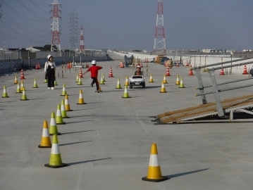 写真：名二環飛島JCTウォーキング5