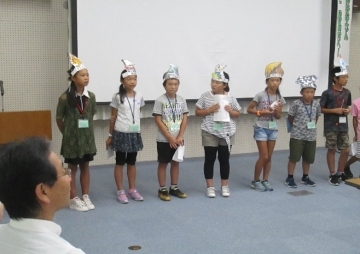 写真：宇宙教室in飛島4