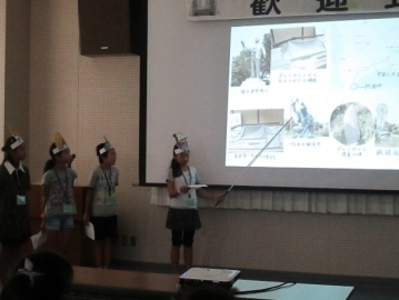 写真：宇宙教室in飛島5