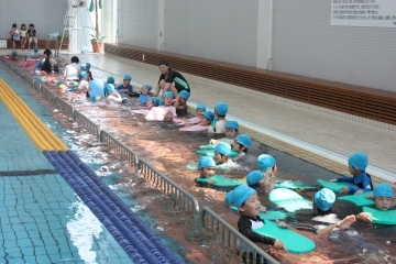 写真：着衣水泳1