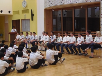 写真：リオビスタ市姉妹都市交流団来村2