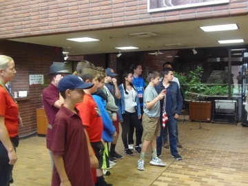 写真：リオビスタ市姉妹都市交流団来村7