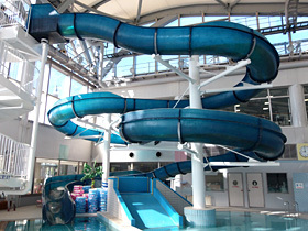 写真：ウォータースライダー