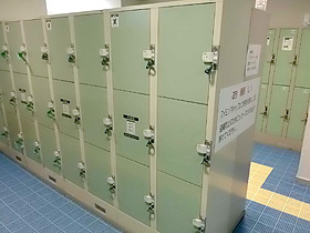 写真：ロッカールーム