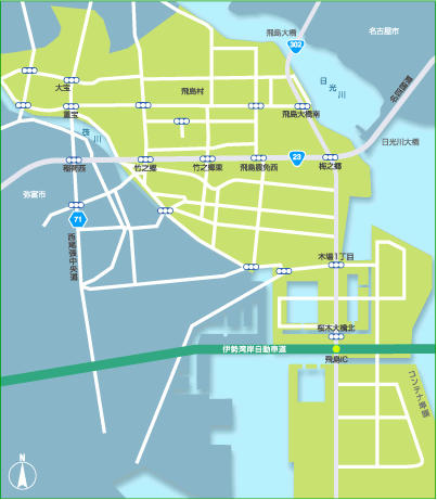 地図:村内マップ