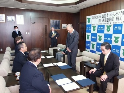 写真：社会福祉協議会あいさつ